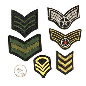 Military Patch Iron On US Military Patches, DIY United States USA Armed Forces